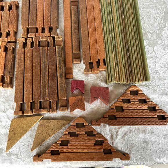 Vintage Licoln Log Toys 230 pc - Picture 4 of 6